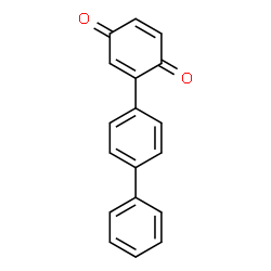 ChemSpider 2D Image | 2-(4-Biphenylyl)-1,4-benzoquinone | C18H12O2