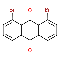 ChemSpider 2D Image | 1,8-Dibromo-9,10-anthraquinone | C14H6Br2O2