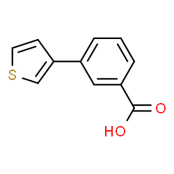 ChemSpider 2D Image | 3-(3-Thienyl)benzoic acid | C11H8O2S