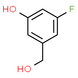 ChemSpider 2D Image | 3-Fluoro-5-(hydroxymethyl)phenol | C7H7FO2