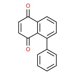 ChemSpider 2D Image | 5-Phenyl-1,4-naphthoquinone | C16H10O2