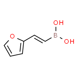 ChemSpider 2D Image | [(E)-2-(2-Furyl)vinyl]boronic acid | C6H7BO3