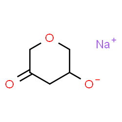 ChemSpider 2D Image | Sodium 5-oxotetrahydro-2H-pyran-3-olate | C5H7NaO3