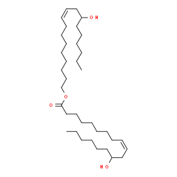 ChemSpider 2D Image | (9Z)-12-Hydroxy-9-octadecen-1-yl (9Z)-12-hydroxy-9-octadecenoate | C36H68O4