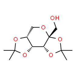 ChemSpider 2D Image | [(3aR,5aR,8aR,8bR)-2,2,7,7-Tetramethyltetrahydro-3aH-bis[1,3]dioxolo[4,5-b:4',5'-d]pyran-3a-yl]methanol | C12H20O6