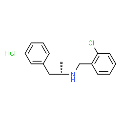 ChemSpider 2D Image | Clobenzorex hydrochloride | C16H19Cl2N