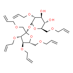 ChemSpider 2D Image | 1',2,3',4',6,6'-HEXA-O-ALLYLSUCROSE | C30H46O11