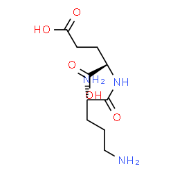 ChemSpider 2D Image | L-Ornithyl-L-glutamic acid | C10H19N3O5