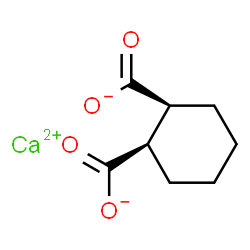 ChemSpider 2D Image | CALCIUM CIS-1,2-CYCLOHEXANEDICARBOXYLATE | C8H10CaO4