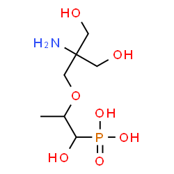 ChemSpider 2D Image | 2-(2-AMINO-3-HYDROXY-2-(HYDROXYMETHYL)PROPOXY)-1-HYDROXYPROPYL)PHOSPHONIC ACID | C7H18NO7P