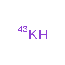 ChemSpider 2D Image | (~43~K)Potassium | 43K