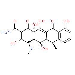 ChemSpider 2D Image | 6-EPIDOXYCYCLINE | C22H24N2O8