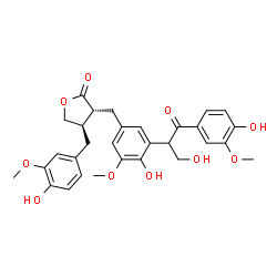 ChemSpider 2D Image | ARCTIGNAN C | C30H32O10