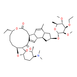 ChemSpider 2D Image | SPINETORAM L | C43H69NO10