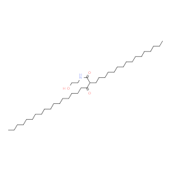 ChemSpider 2D Image | 2-Hexadecyl-N-(2-hydroxyethyl)-3-oxoicosanamide | C38H75NO3