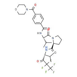 ChemSpider 2D Image | (R)-mdl-101146 | C29H37F5N4O6
