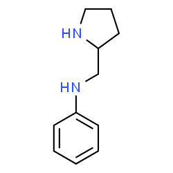 ChemSpider 2D Image | N-(2-Pyrrolidinylmethyl)aniline | C11H16N2