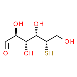ChemSpider 2D Image | 5-Thio-L-gulose | C6H12O5S