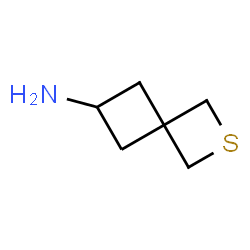 ChemSpider 2D Image | 2-Thiaspiro[3.3]heptan-6-amine | C6H11NS