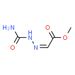 ChemSpider 2D Image | Methyl (2Z)-(carbamoylhydrazono)acetate | C4H7N3O3