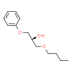 ChemSpider 2D Image | (2R)-1-Butoxy-3-phenoxy-2-propanol | C13H20O3