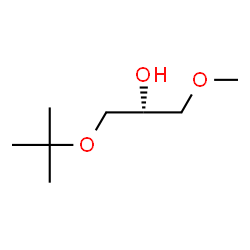 ChemSpider 2D Image | (2R)-1-Methoxy-3-[(2-methyl-2-propanyl)oxy]-2-propanol | C8H18O3