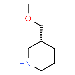 ChemSpider 2D Image | (3R)-3-(Methoxymethyl)piperidine | C7H15NO