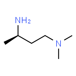 ChemSpider 2D Image | (3R)-N~1~,N~1~-Dimethyl-1,3-butanediamine | C6H16N2