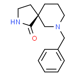 ChemSpider 2D Image | (5R)-7-Benzyl-2,7-diazaspiro[4.5]decan-1-one | C15H20N2O