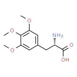 ChemSpider 2D Image | 3,5-Dimethoxy-O-methyltyrosine | C12H17NO5
