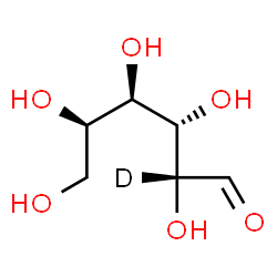 ChemSpider 2D Image | Dextrose-2-d | C6H11DO6
