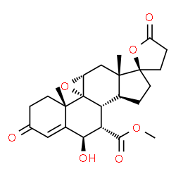 ChemSpider 2D Image | 6?-hydroxyeplerenone | C24H30O7