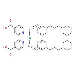 ChemSpider 2D Image | Z-907 dye | C42H52N6O4RuS2