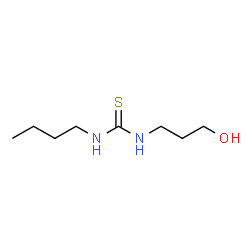 ChemSpider 2D Image | 1-Butyl-3-(3-hydroxypropyl)thiourea | C8H18N2OS