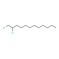 ChemSpider 2D Image | 1,2-Dichlorododecane | C12H24Cl2
