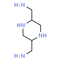 ChemSpider 2D Image | 2,5-Piperazinediyldimethanamine | C6H16N4