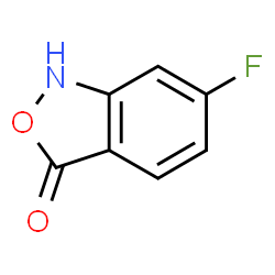ChemSpider 2D Image | 6-Fluoro-2,1-benzoxazol-3(1H)-one | C7H4FNO2
