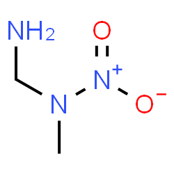 ChemSpider 2D Image | N-Methyl-N-nitromethanediamine | C2H7N3O2