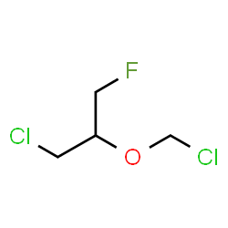 ChemSpider 2D Image | 1-Chloro-2-(chloromethoxy)-3-fluoropropane | C4H7Cl2FO
