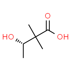 ChemSpider 2D Image | (3S)-3-Hydroxy-2,2-dimethylbutanoic acid | C6H12O3