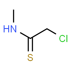 ChemSpider 2D Image | 2-Chloro-N-methylethanethioamide | C3H6ClNS