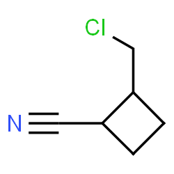 ChemSpider 2D Image | 2-(Chloromethyl)cyclobutanecarbonitrile | C6H8ClN