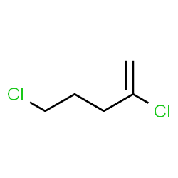 ChemSpider 2D Image | 2,5-Dichloro-1-pentene | C5H8Cl2
