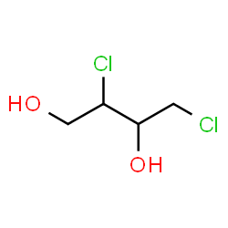 ChemSpider 2D Image | 2,4-Dichloro-1,3-butanediol | C4H8Cl2O2