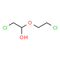 ChemSpider 2D Image | 2-Chloro-1-(2-chloroethoxy)ethanol | C4H8Cl2O2