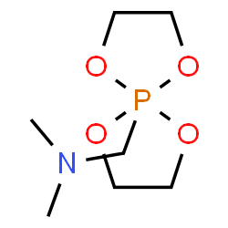 ChemSpider 2D Image | N,N-Dimethyl-1-(1,4,6,9-tetraoxa-5lambda~5~-phosphaspiro[4.4]non-5-yl)methanamine | C7H16NO4P