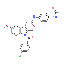 ChemSpider 2D Image | N-4AcetIA | C27H24ClN3O4