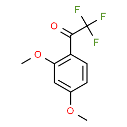 ChemSpider 2D Image | 2,2,2-Trifluoro-2',4'-dimethoxyacetophenone | C10H9F3O3