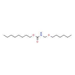 ChemSpider 2D Image | Octyl [(hexyloxy)methyl]carbamate | C16H33NO3