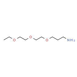 ChemSpider 2D Image | 3-[2-(2-Ethoxyethoxy)ethoxy]-1-propanamine | C9H21NO3